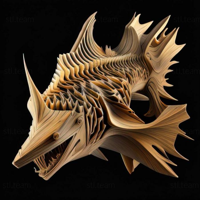 3D модель Pseudacanthicus spinosus (STL)